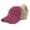 Burgundy, variant on Ponytail Cap Women's Baseball Cap Embroidered Salty Lil Beach Sun Hat with Ponytail Hole High Pony Hat Cotton Mustard Design Only