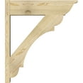 thumbnail image 3 of Ekena Millwork 8"W x 30"D x 34"H Olympic Rough Sawn Traditional Outlooker, Douglas Fir, 3 of 4