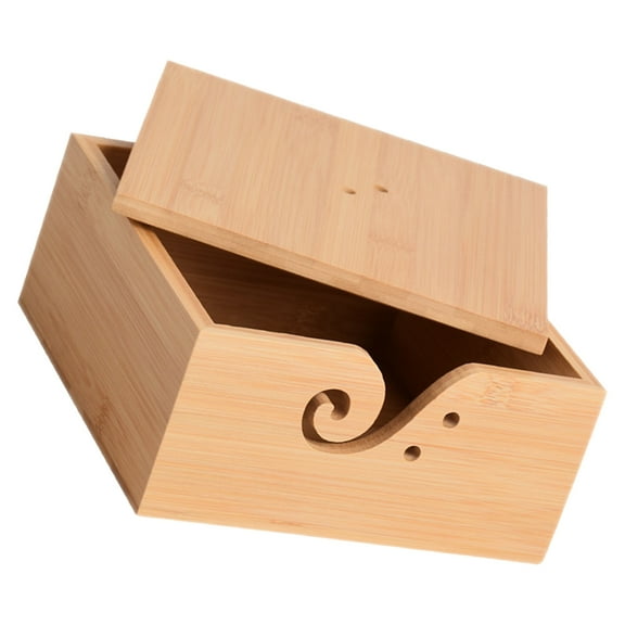 Wooden French Knitting Doll for Home Use with Orange Color and Versatile Shapes 7.5 inches