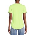 thumbnail image 4 of No Boundaries Juniors’ V-Neck T-Shirt, 2-Pack, 4 of 5