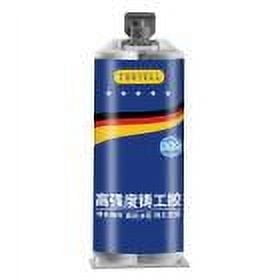Metal Glue, Liquid Metal Welding Epoxy Glue, Marine Filler Repair Putty, High-Temperature Resistant Heavy Duty ab Glue,Strongest Glue for Metal, Ceramics, Stainless Steel