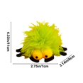 thumbnail image 3 of Catnip Toy for Cats - Soft Interactive Cat Toy Promotes Relaxation & Play, Durable Long-Lasting Fabric Green, 3 of 6
