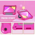 thumbnail image 3 of elitegadget Case for TCL Tab 8V/Tab 8 LE/Tab 8 Plus/Tab 8 WiFi/Tab 8 SE (9137W, 9132X, 9138S, 6048E, 91232X1) - Shockproof Lightweight Protective EVA Kids Kickstand Cover Case + 1 Stylus (Pink), 3 of 6