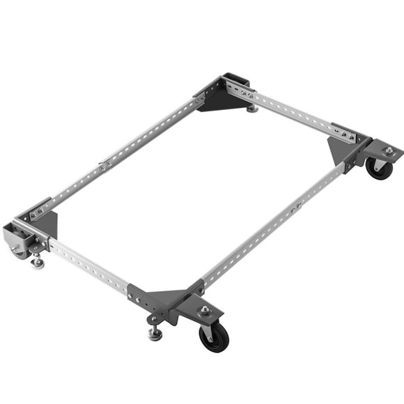 VEVOR Base Mobile Universelle Réglable Capacité de Charge 650LBS 12 Pouces à 48 Pouces Base Mobile Robuste Base Mobile Roulante pour Mobiliser Équipement de Menuiserie, Réfrigérateur, Machine à Laver