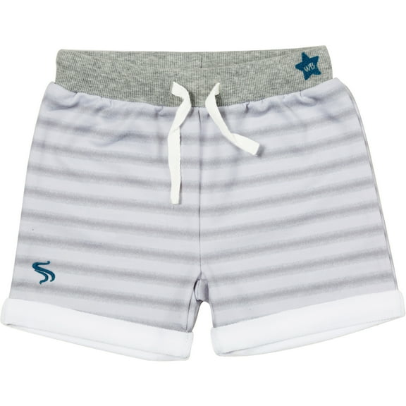Pavilion Gift Company - River - 6-12 Months Gray Shorts