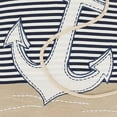 thumbnail image 3 of Coastal Embroidered Anchor Poly Filled Pillow, 3 of 4