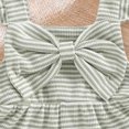 thumbnail image 4 of Toddler Baby Girl Sleeveless Ruffle Jumpsuit 1T 2T 3T 4T 5T 6T Summer Romper Outfits Short Ruffle Sleeve Jumpsuit, 4 of 8