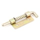 thumbnail image 1 of Cerrojo de seguridad de metal con resorte para puerta de baño de 5.5 cm de largo, 1 of 2