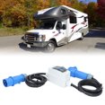 thumbnail image 2 of Portable 220-250V 16A CEE Socket with LCD Energy Meter for RVs and EVs, IP65 Waterproof, Real-Time Power Consumption Monitoring, Compact and Lightweight Design, Easy to Use with Backlit Display., 2 of 6