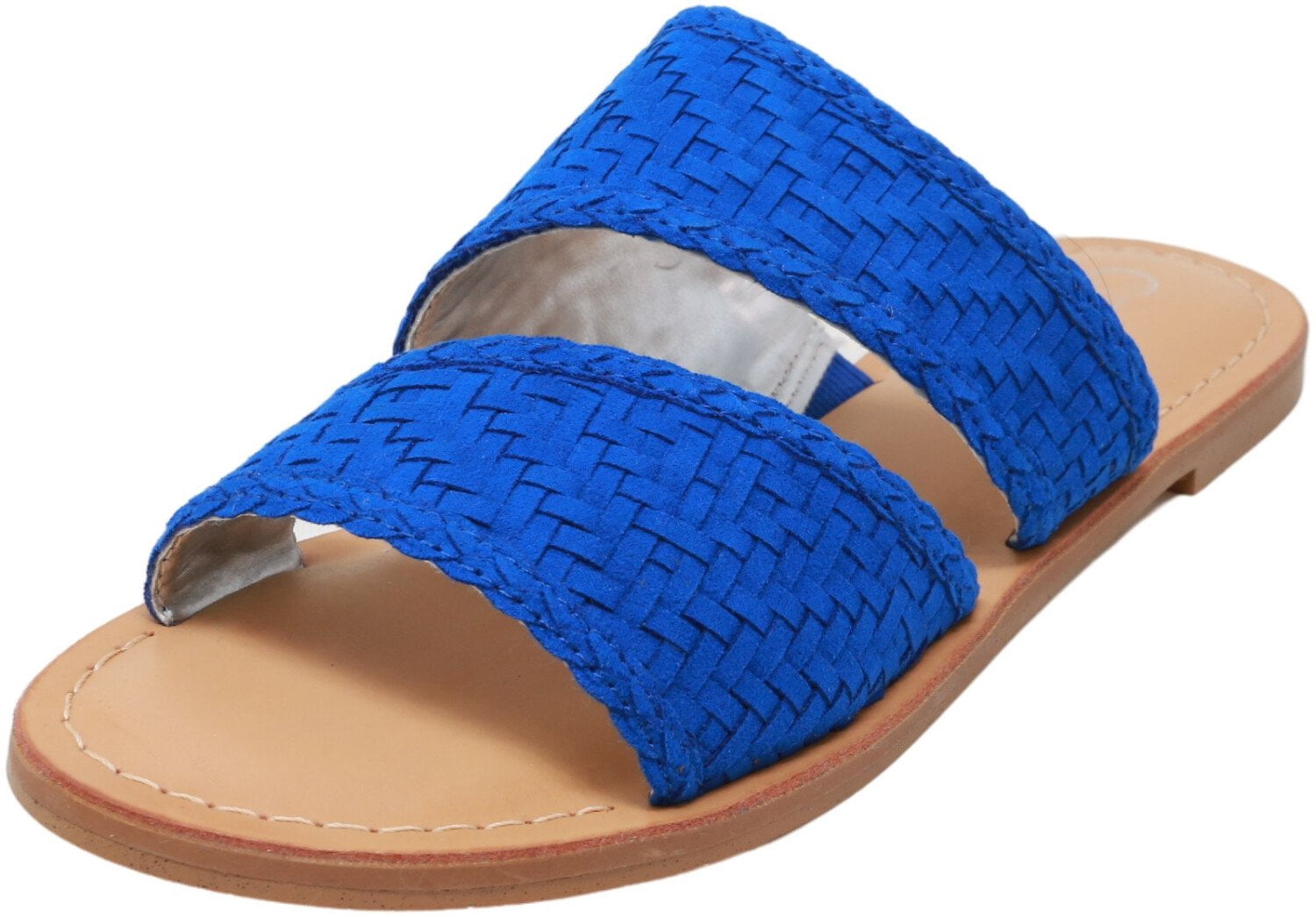 cornflower blue sandals