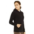 thumbnail image 3 of Sofra Women's Lightweight Cotton Long Sleeve Pullover Thin Hoodie Jacket, 3 of 3