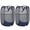 Navy Blue, variant on Larpur 2 Pack Collapsible Mesh Popup Laundry Basket,  Portable Clothes Washing Hamper, Grey, 75L