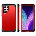 thumbnail image 4 of TECH CIRCLE for Galaxy S23 Ultra 5G Case,Heavy Duty Drop Protection Full Body Rugged Shockproof Dust Proof Military Protective Tough Durable Phone Cover for Samsung Galaxy S23 Ultra 6.8 inch,Red, 4 of 7