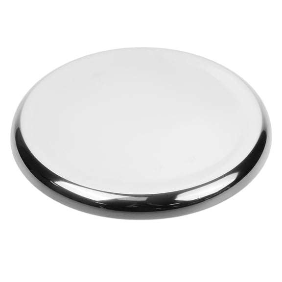 OULII Barstool Replacement Seat Round Stainless Steel For Restaurant Use 1Pack