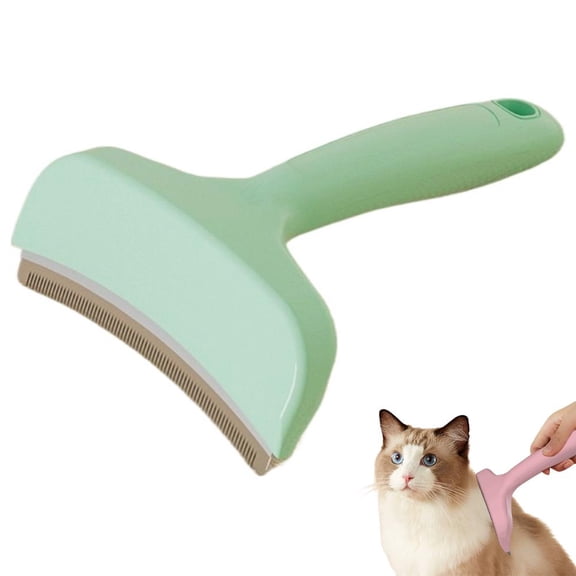 Cat Comb Pet Short Long Hair Removal Massaging Comb Soft Deshedding Brush Grooming and Shedding Matted Fur Remover Massage Dematting Tool