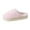 Pink, variant on Fuwddey Slippers for Women Thermal Soft And Comfortable Fuzzy Warm Fleece Lined Slippers Women'S Home Bedroom Flat Slippers House Shoes