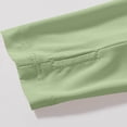 thumbnail image 6 of Spazoro Toddler Girls UPF 50+ Sun Protection Jacket, Lightweight Cute Hooded Zip Up Breathable Quick Dry Fashion Clothes for Outdoor Green Size 5-6, 6 of 6