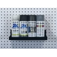 thumbnail image 2 of Triton Products 76126BK 12"W x 6"D x 3"H Pegboard Shelf, Black, 2 of 7