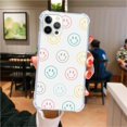 thumbnail image 2 of Colorful Smiley Face Case Compatible with iPhone 12 Pro,Aesthetic Art Design TPU Full Cover Shock-proof Case, 2 of 4