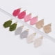 thumbnail image 5 of Pendientes bohemios de hilo sedoso con flecos y borlas, colgantes ligeros con forma de pluma para mujeres y niñas, rosa rosa Ormromra LRWJ272-14, 5 of 6