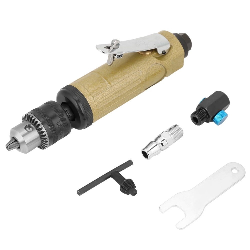 Fosa Straight Pneumatic Drill, Straight Air Drill Tool,3/8 High Speed Straight Air Power Drill Pneumatic Drilling Tool 22000rpm
