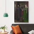 thumbnail image 4 of Netherlandish Painters Jan Van Eyck Portrait Arnolfini's Poster Picture Print Canvas Poster Wall Paint Art Posters Decor Modern Home Artworks Gift 24x36inch(60x90cm), 4 of 6