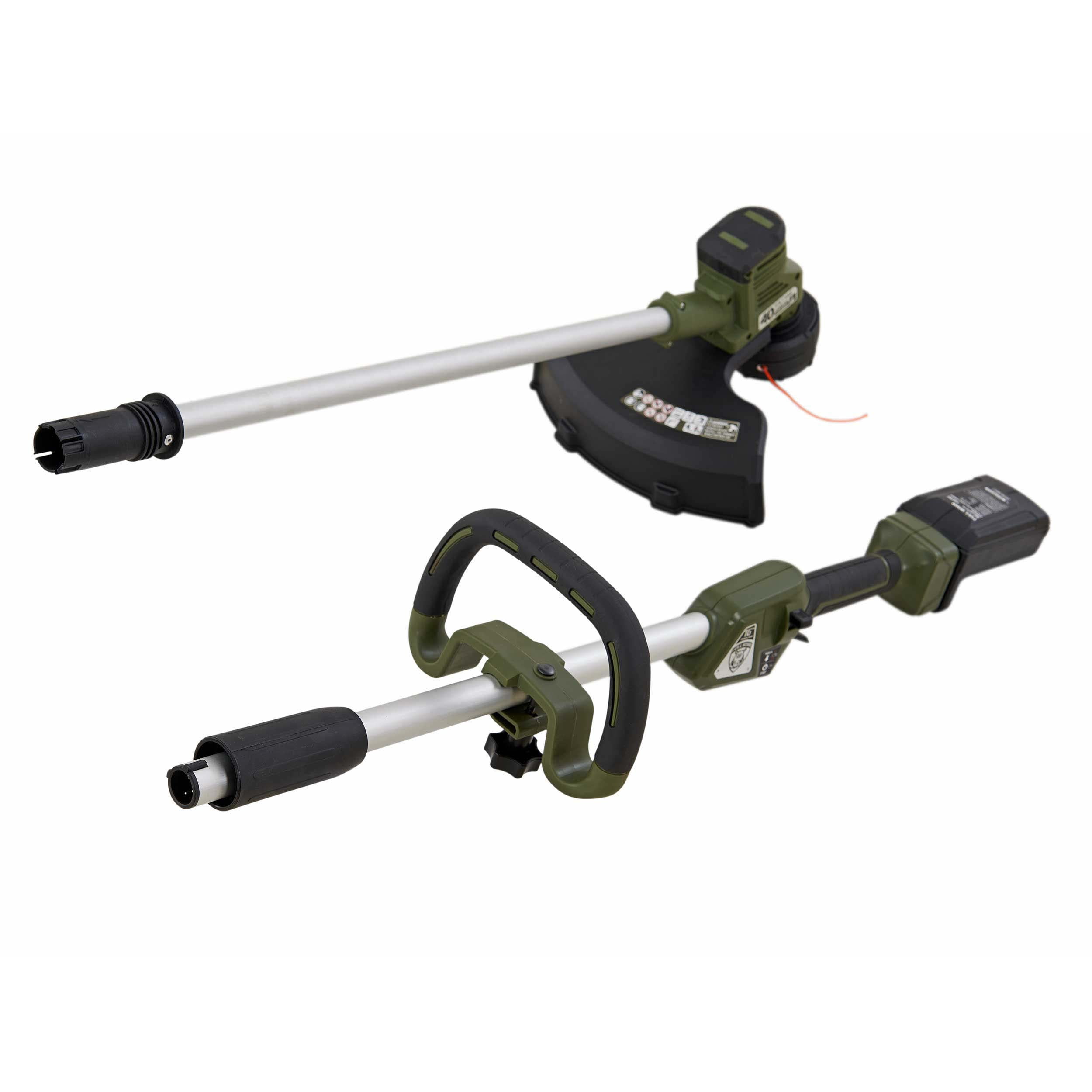 Full Boar 40V Lithium-Ion Cordless 16 in. Brushless String Trimmer W/2.0 Ah Battery