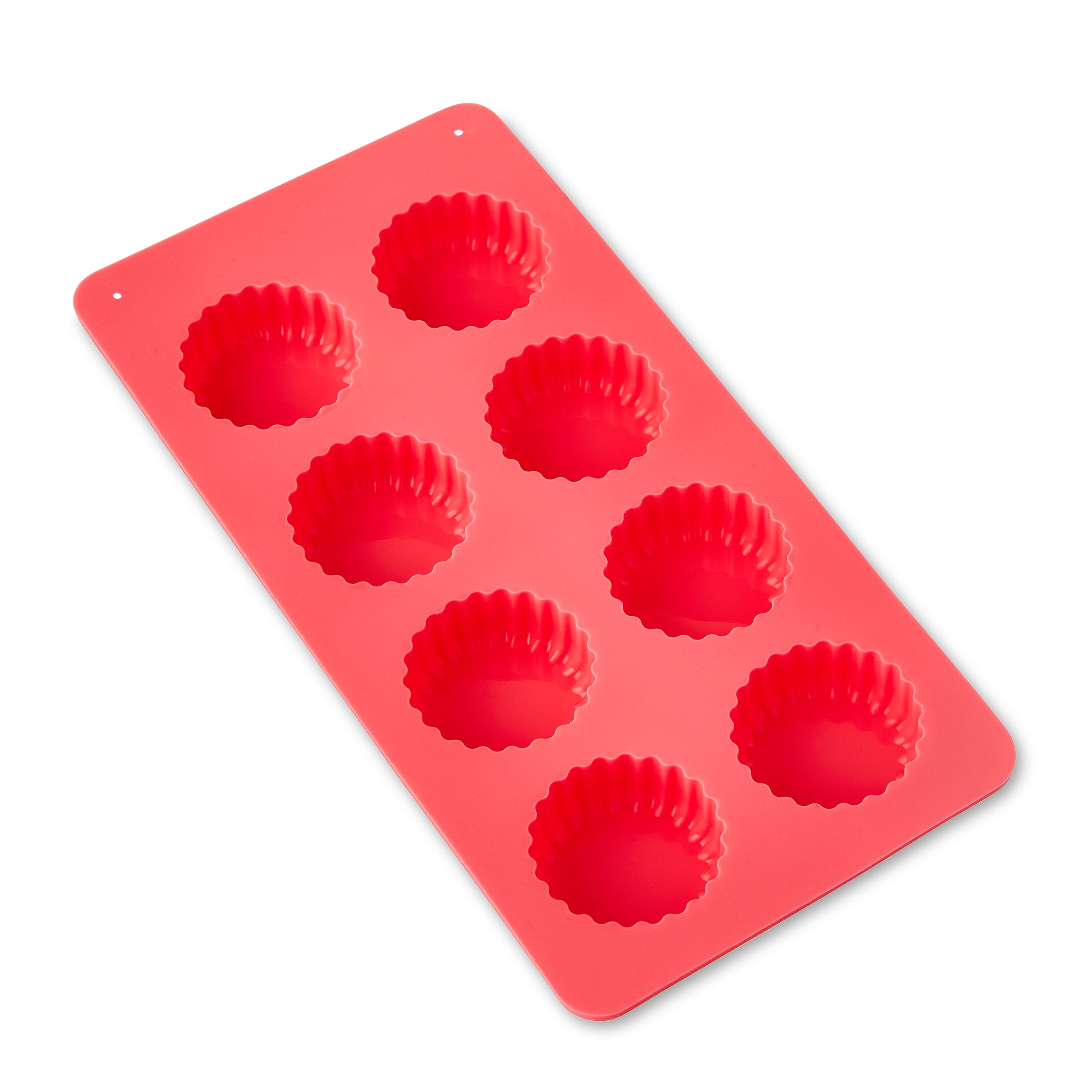 4 x 8 IN, 8-Cavity, Daisy Shape, Silicone Candy and Baking Mold, by Way To Celebrate