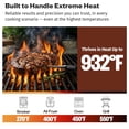 thumbnail image 3 of East Oak Wireless Meat Thermometer | 5-Sensor Precision for Chef-Level Results | Extreme Heat Resistance | Smart App Remote Monitoring | Perfect for Grills, Smokers, Ovens & Air Fryers, Brown, 3 of 9