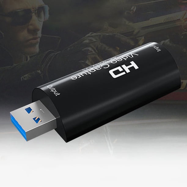Tarjeta de captura de audio y video de computadora 4K 30Hz compatible con HDMI a USB3.0 para juegos OBS