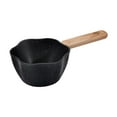 thumbnail image 4 of Sartén para freír huevos con aceite caliente, con asa, resistente, antiadherente, fácil de limpiar Negro, 4 of 9