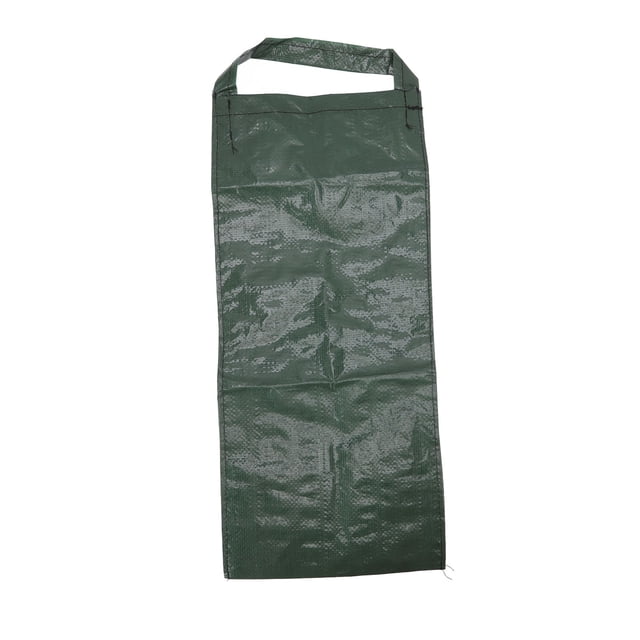 Plant Grow Container Hanging Planting Bag with Multiple Holes, Grow Pouch for Strawberry, Vegetable, Flower Green
