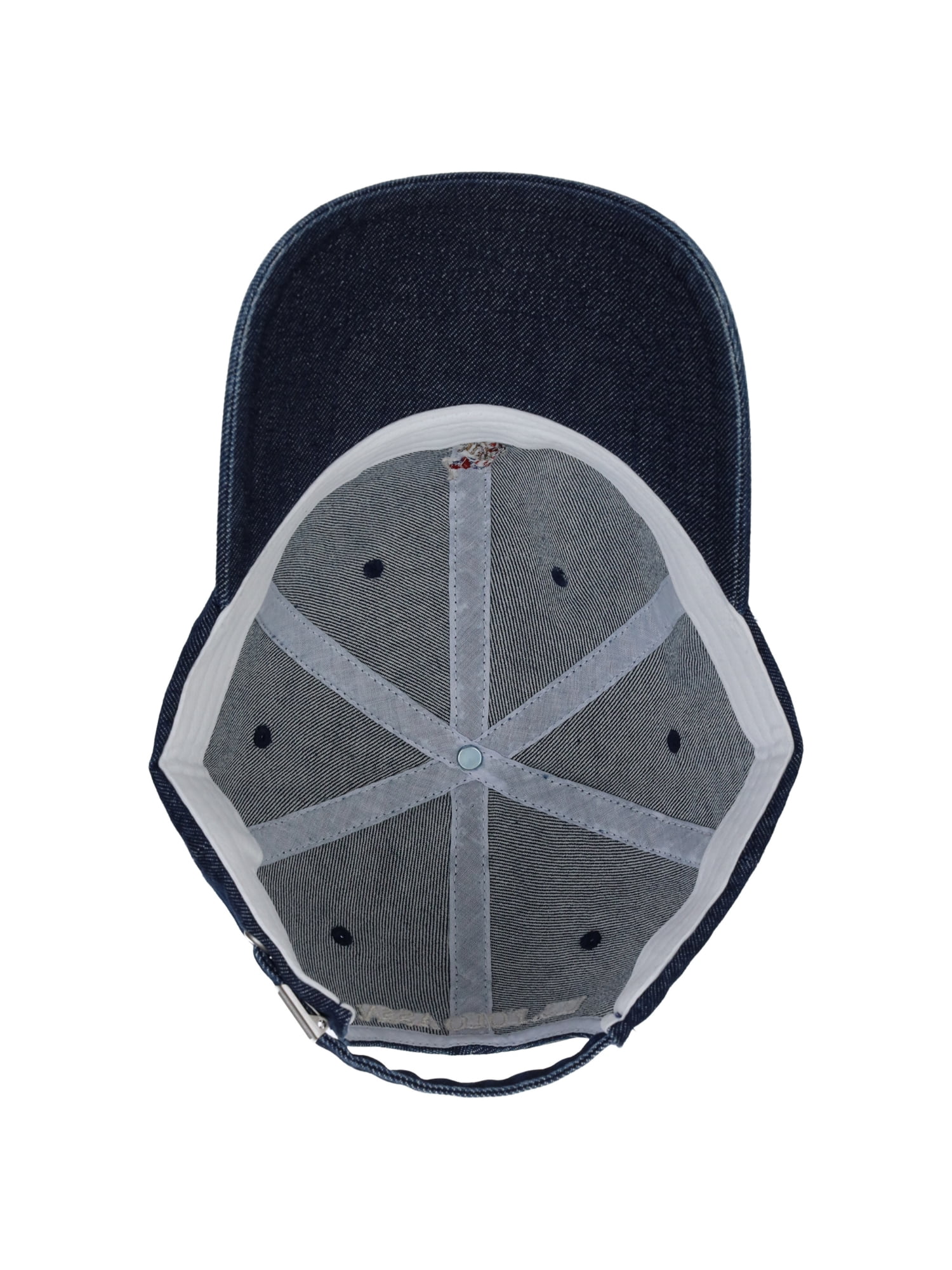 U.S. Polo Assn. Double Horseman Embroidered Dad Hat, Dark Denim, One Size