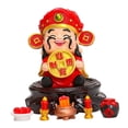 thumbnail image 2 of Figura del Dios de la Riqueza, decoración de escritorio, estatua Feng Shui de estilo chino para escritorio Estilo A, 2 of 9