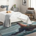 thumbnail image 4 of Lighthouse Area Rugs for Bedroom Living Room - 6x8 ft - Sea Carpet for Home Decor - Nautical Patterned Decorative Indoor Large Rug - Washable & Soft & Non Slip & Low Pile Z&0488, 4 of 7