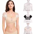 thumbnail image 2 of Thin Mesh Yarn S/M/L/XL Underarm Sweat Absorbent Pad Vest Enlarged Triangular Cotton Pad Underarm Sweat Absorbent Deodorant, 2 of 5