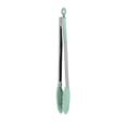 thumbnail image 1 of Pinzas de Cocina Uxcell con Puntas de Silicona, 15 Pulgadas de Acero Inoxidable Resistentes al Calor, 1 of 7