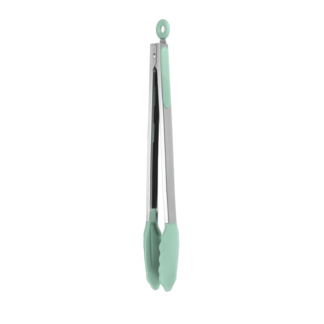 Pinzas de Cocina Uxcell con Puntas de Silicona, 15 Pulgadas de Acero Inoxidable Resistentes al Calor