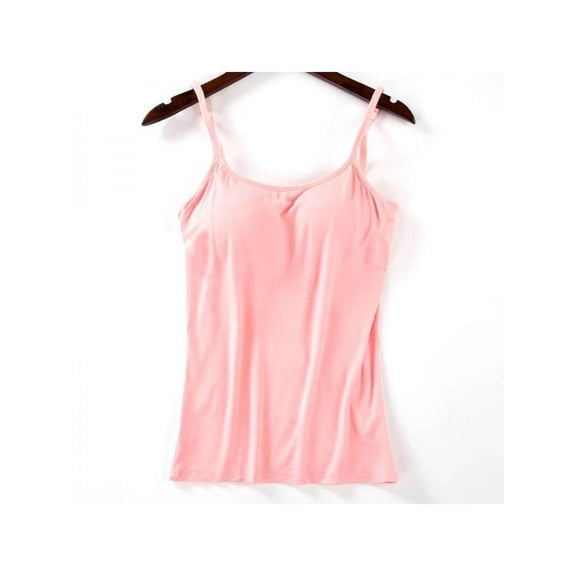 Alvage Women's Compression Camisole Chest Pad Sports Home Camisole