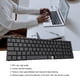 thumbnail image 5 of Sidaley Teclados Black Fluent Typing No Frame Laptop Teclados de protección contra el polvo con retroiluminación Reemplazo de alto rendimiento para Juegos de teclado y mouse para computadora, 5 of 6
