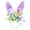 Purple A, variant on Easter Party Hair Accessory Rabbit Ear Headband Headpiece Rabbit Hairband Children Headwear Easter Party Photo Prop for Women
