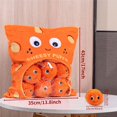 thumbnail image 3 of Peluche de bola de queso con forma de hojaldre, cojín de peluche con forma de hojaldre de queso, almohada decorativa, juguetes creativos de peluche extraíbles (pequeños 6 bolas), 3 of 4