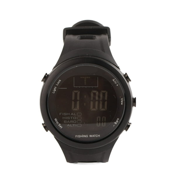 Fishing watch with barometer sale