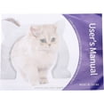 thumbnail image 2 of Huggegwe Porte à Rabat pour Chat Intérieur Porte de Sécurité pour Animaux de Compagnie Porte pour Chats et Chiens Résistante aux Intempéries Grande Porte pour Chat, Installation Facile (Marron) UA824-9801, 2 of 9