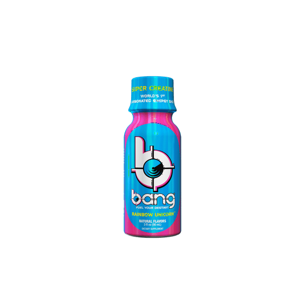 Vpx Bang Rainbow Unicorn Energy Drink With Super Creatine 3 Oz Bottle Walmart Com Walmart Com