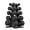 180 lb (5, 10, 15, 25, 35 lb) X 2 & Rack, variant on HANDBODE Hex Rubber Dumbbells, Non-Slip Handle Design for Secure & Comfortable Grip, Hand Weights for Strength Training and Home Gym / Pair of 10 LB