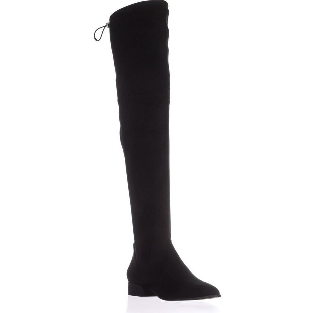 DKNY - Womens DKNY Tyra Wide Calf Over The Knee Boots, Black - Walmart ...