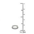 thumbnail image 4 of AoneJewelry Diamond Spiral Women's Wedding Band In 10K Solid Rose, White & Yellow Gold, 4 of 5