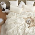 thumbnail image 2 of Coma Inducer Git Cozy - ® Oversized Comforter Set - Taupe White Queen, 2 of 5