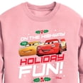 thumbnail image 2 of Disney Cars - Christmas - On The Highway To Holiday Fun - Toddler & Youth Crewneck Fleece Sweatshirt, 2 of 4